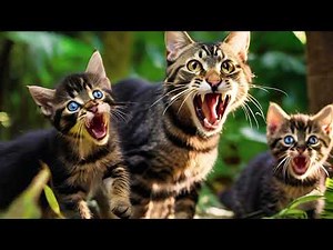 Angry cat sounds | Aggressive Cat Sounds To Attract Cats | Aggressive cat sounds