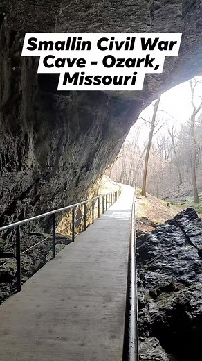 41K views · 1.5K reactions | Smallin Civil War Cave - Ozark, Missouri | Joplin Outdoors | Facebook