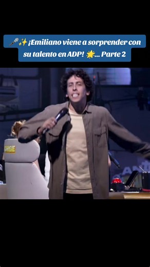 Emiliano sorprende con su talento en ADP — Presentación Parte 2