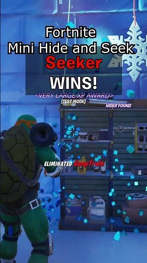 FORTNITE MINI HIDE AND SEEK