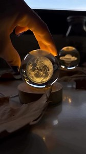 3.2K views · 1.5K reactions | Transform your home with our enchanting 3D Crystal Ball Lamp—an exquisite blend of elegance, ambiance, and style, all in one! ✨ Sophisticated Crystal Aesthetics  Made from Premium K9 Crystal  A Must-Have for Home Décor  Convenient USB Power Source  The Perfect Gift for Any Occasion ️ An Ideal Night Lamp for Every Room | Kashify | Facebook