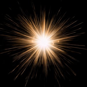 Radiant starburst light explosion animation isolated asset, transparent 4K video, alpha channel | Premium Stock Video Footage