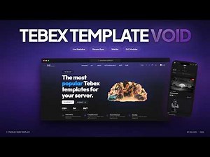 VOID — Premium Tebex Template (Showcase + Free Install)