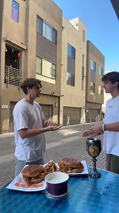 932K views · 22K reactions | Popeyes needs to drop a fry sandwich asap @Carson Genal #challenge #viral #funny #foryou | Alyson Steed | Facebook