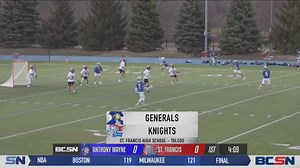 First win of the season for St. Francis lacrosse! Alex Harms helps lead the Knights to victory with 4 goals!  St. Francis improves 1-1 beating Anthony Wayne. | BCSN Sports | Facebook