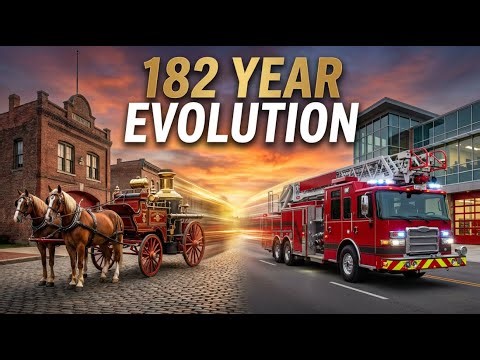 Fire Truck Evolution (1832-2014) | The American LaFrance Story!
