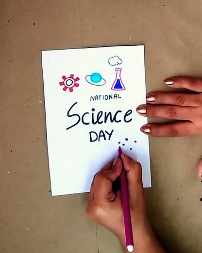 Science Day Drawing || National Science Day Drawing
