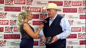 Irish country music star Norman Borland exclusive interview with Avril Smyth at the Hot Country awards concert 2023. | Hot Country TV