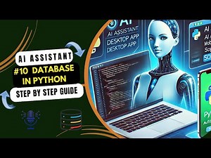 SQLite3 Database | In Python | Voice Assistant Tutorial #10 | Sophia