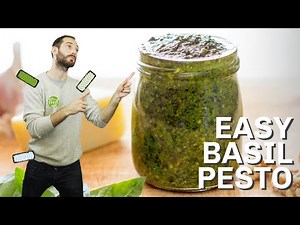 Easy Basil Pesto | Hurry The Food Up