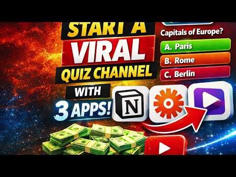 How to Start a Viral Quiz Channel Using Only 3 Apps | Part 1
