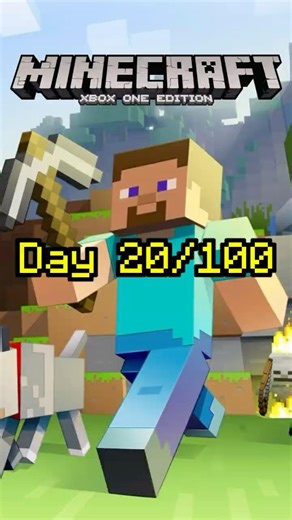 Minecraft Xbox One Shorts Day 20/100 #minecraft #gaming #shorts