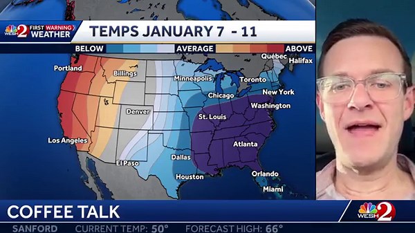 Snow in Florida? What to know about the Arctic blast models are showing