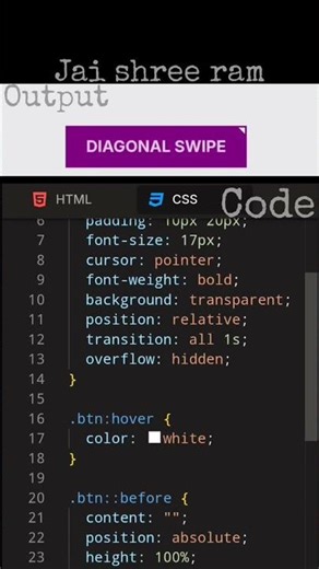Amazing Button animation in HTML and CSS 🔥🧑🏻‍💻