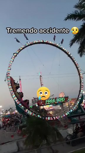 Evening Ferris Wheel Adventure at Amusement Park