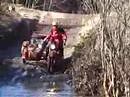 Ural Sidecar Motorcycle Offroad Gear Up 2WD on Dirt Trail