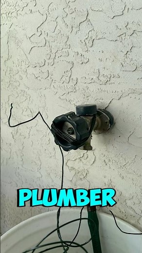 Replacing a outside frost free hose bib #plumber #viral #plumbingtime