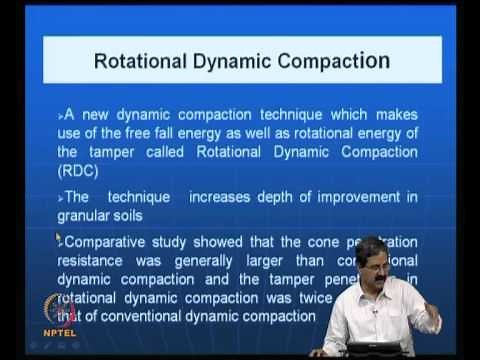 Mod-02 Lec-06 Deep compaction