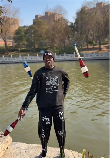 Master Juggling Techniques by the River