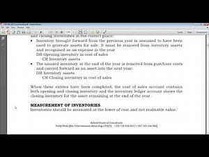 IAS 2 Inventories PART 1 | Measurement | Cost elements