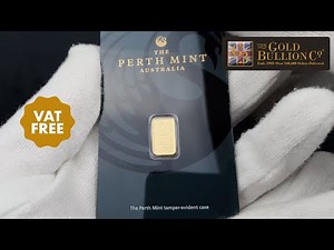 1g Gold Bar I Perth Mint I Buy Now
