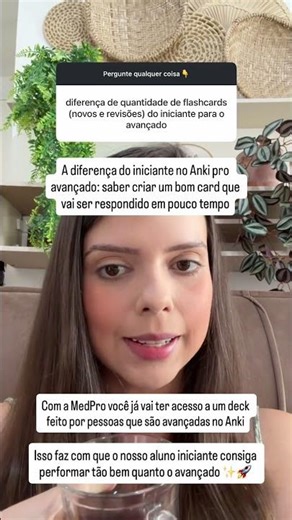 Anki pro aluno iniciante VS aluno avançado