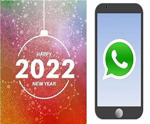 Happy New Year Sticker 2022:खास अंदाज में अपने दोस्तों और रिश्तेदारों को करना हैप्पी न्यू ईयर विश, ऐसे भेजें WhatsApp Stickers - Happy New Year Sticker 2022 Wish your friends and relatives in a special way send Happy New Year WhatsApp Stickers