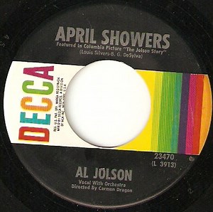 Al Jolson - April Showers