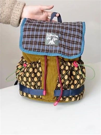 Retro Plaid Mini Backpack — Style Upgrade for Every Outfit 🎒✨ #retrofashion #backpack #minibackpack