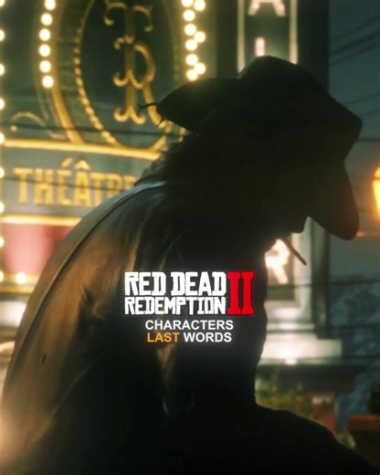 Last Words of RDR2 Charasters #rdr #rdr2 #reddeadredemption #shorts #gaming #arthurmorgan