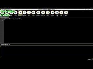 How to display messages in MU Editor