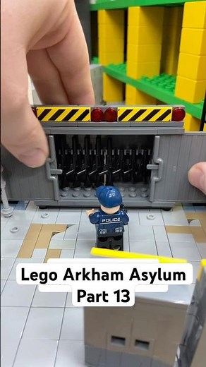 Lego Arkham Asylum MOC (part 13) #arkhamasylum #lego #batman #batmanlego #moc