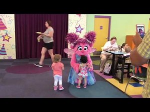 Sesame place breakfast with elmo and friends