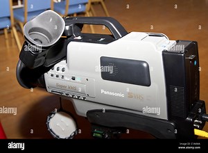 panasonic super vhs svhs video camera Stock Photo - Alamy