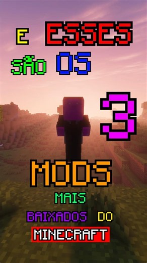 OS MODS MAIS BAIXADOS DO MINECRAFT 📈