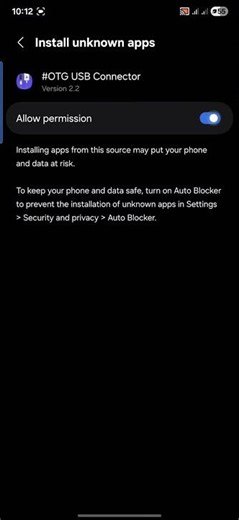 How To install APK using File Manager