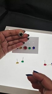 26K views · 355 reactions | Restocked | Multi-colors 5 in 1 Changeable Ear Tops.| Rs.500 only Change stone colors to suit your attire with these beautiful light weight daily wear ear tops. To get yourself one, please call us at 9801085788 or simply message us. ✅ Free cash on delivery and home try on service available for Kathmandu, Bhaktapur & Lalitpur only. | Meesaa | Facebook