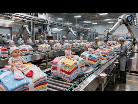 Inside a Doll Clothing Factory From Fabric Rolls to Miniature Fashion (Full Process)