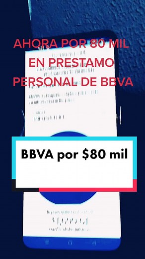 Préstamo Personal BBVA por $80 mil - Beneficios y Tasas de Interés