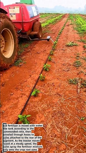 Modern Liquid Fertilizer Application in Farms – Efficient & Accurate!