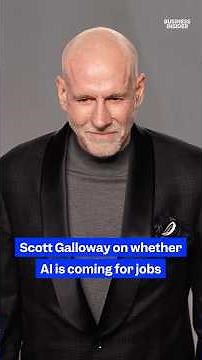 Here are predictions from the podcaster Scott Galloway on whether #AI is coming to take #jobs.