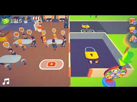 Burger Boss (WebGL Game) Gameplay