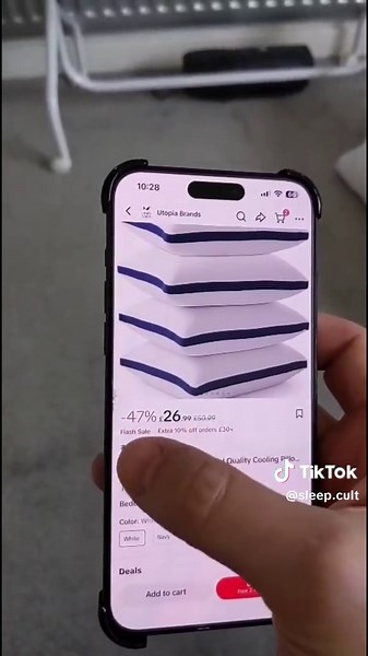 If your bed doesn’t feel like a hotel, it’s usually the pillows. This luxury hotel pillow 4 pack fixes that in one move. Thick, full, and properly supportive so every pillow feels the same, not flat, not lifeless. No more stacking two just to get comfortable. This is that proper hotel feel at home. Check app for latest price #tiktokmademebuyit #dealdrops #springsale #luxuryliving #sleepbetter