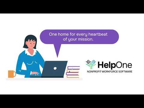 HelpOne: All-in-One Nonprofit Software – Unlimited Volunteers, Events, Contacts, Fundraising, & More
