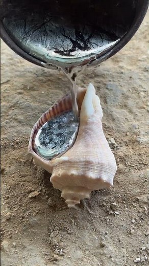Turning a snail shell into metal art #shorts #viralvideo #reels #restoration