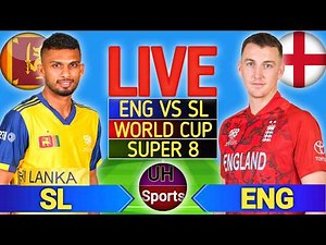 🔴ENG vs SL, Cricket Live Match Score & Updates, T20 World Cup 2026 | T20 Live Cricket Match Today