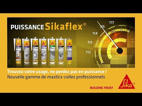 Le mastic-colle tout-en-un dernière génération, Sikaflex® Pro-11 FC