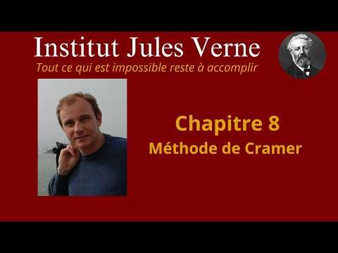 📘 Résolution d’un système de 2 équations à 2 inconnues avec la méthode de Cramer