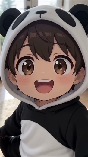 The red panda waited for its owner to come home for a long time