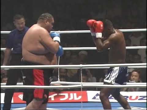 レミー・ボンヤスキーＶＳ曙 (舞台裏映像）ー Ｋ－１ＷＧＰ２００４